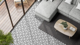 Azulejos con dise&ntilde;os geom&eacute;tricos