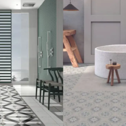 Azulejos hidráulicos baño