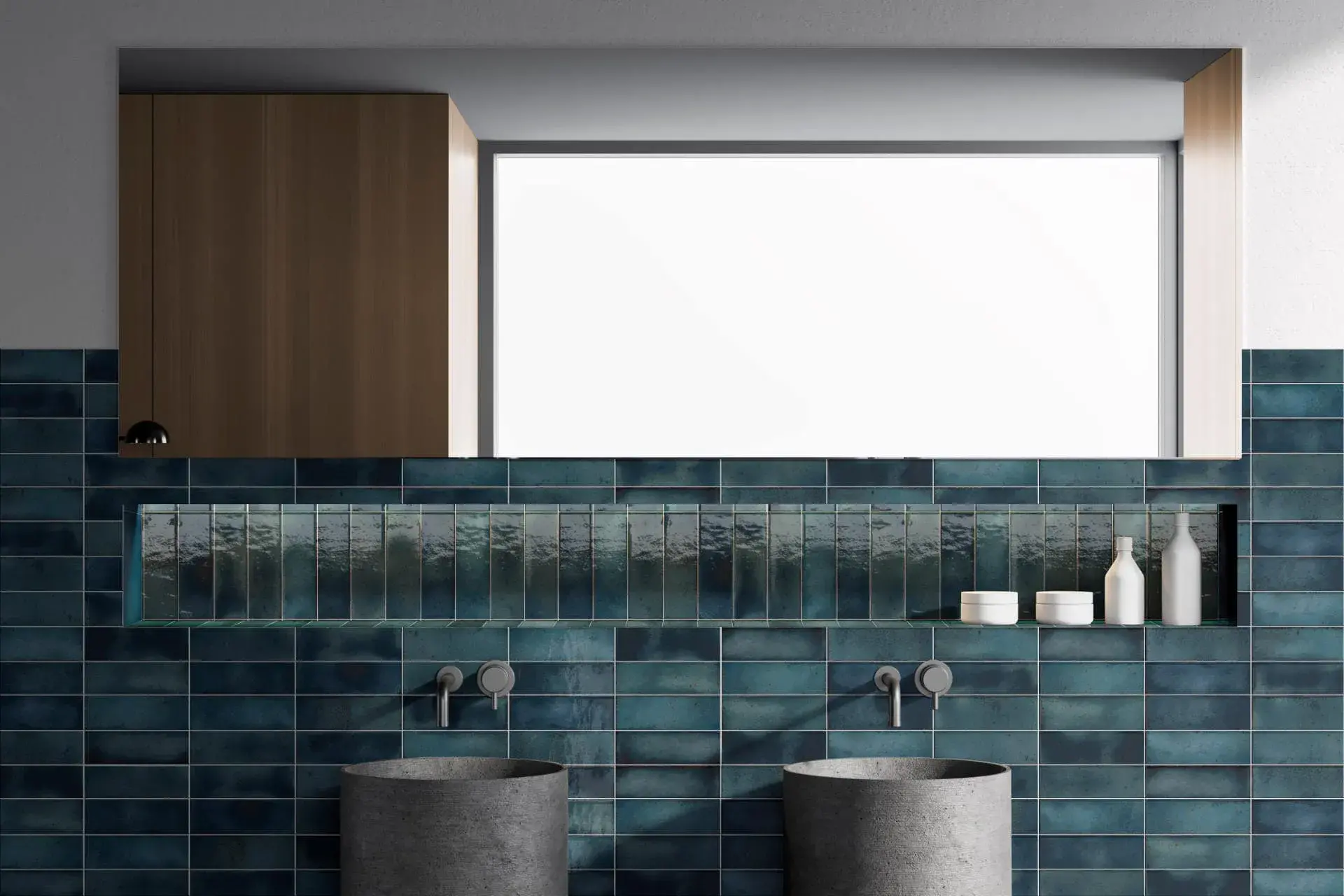 Combinaciones de azulejos para baños
