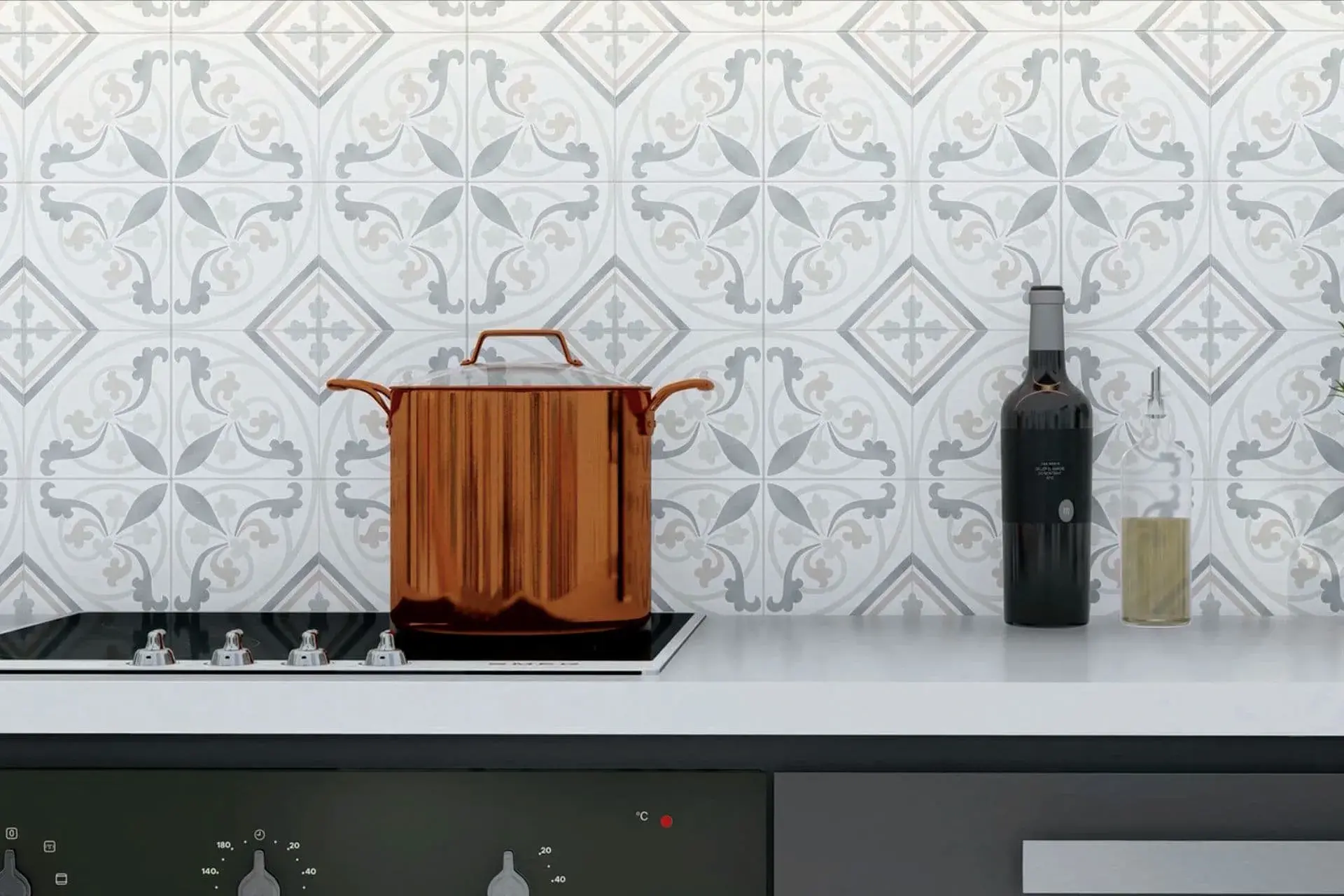Vintage kitchen tiles