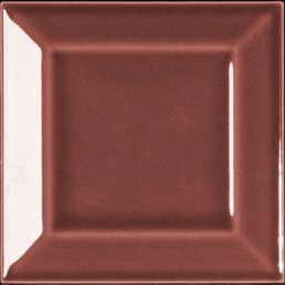 E239135 METROPOLIS FRAME DARK RED 10X10