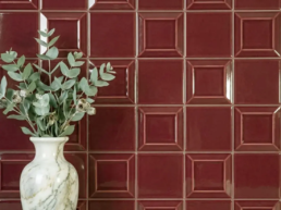 METROPOLIS FRAME DARK RED 10X10 uai